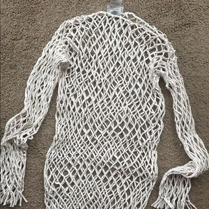 Palmacea Capri Sheer Fringe Maxi Dress from Anthropologie